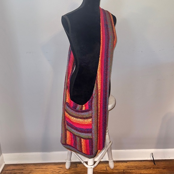 El Paso Saddle Blanket Co. Bags El Paso Saddle Blanket Company Bohemian Striped Crossbody